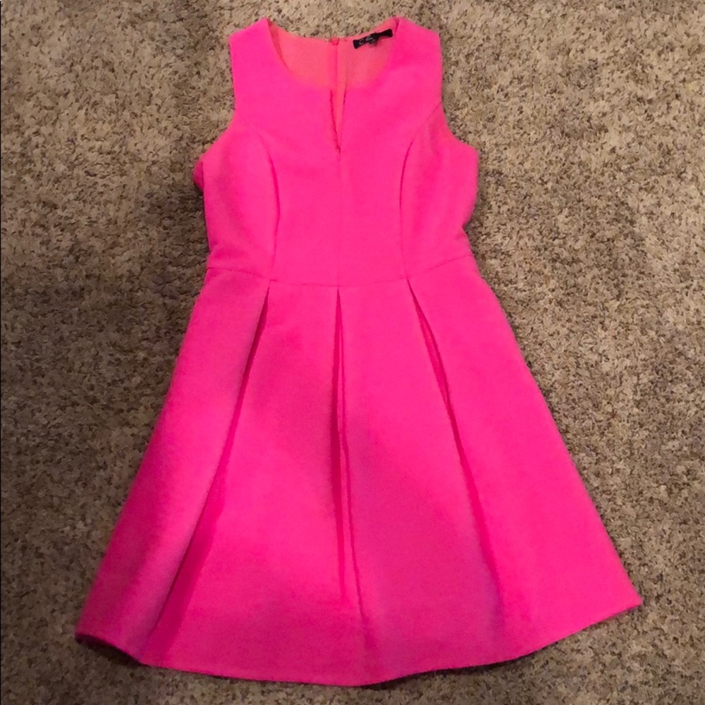 Gorgeous Pink pleated dress